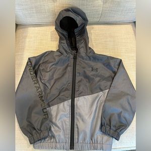Toddler lightweight Under Armour rain jacket